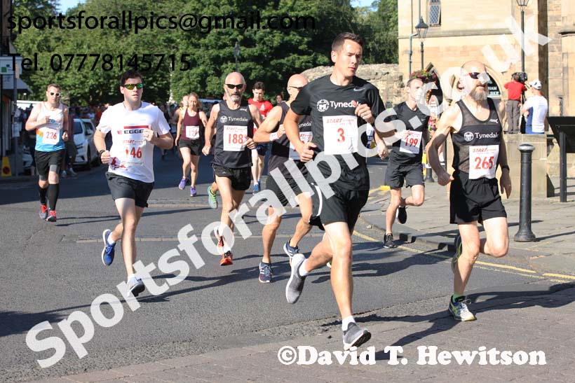 Hexham 10k, 2018 Hexham Half Marathon/10k5k. Photo: David T. Hewitson/Sports for All Pics